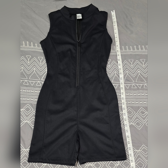 Good American Compression Zipup Bike Suit Size Small - Picture 2 of 7